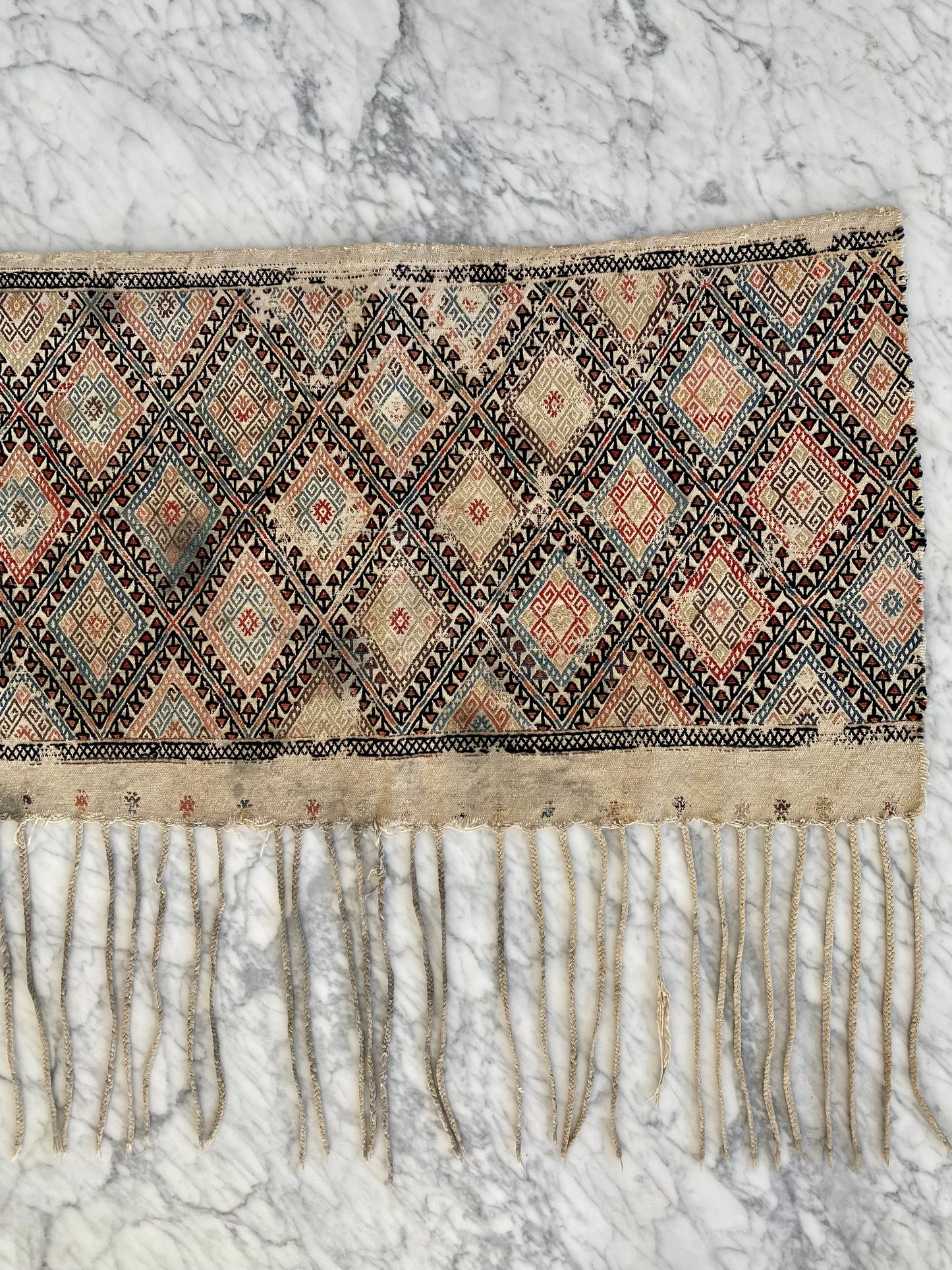 Antique Triangle Hanging Kilim