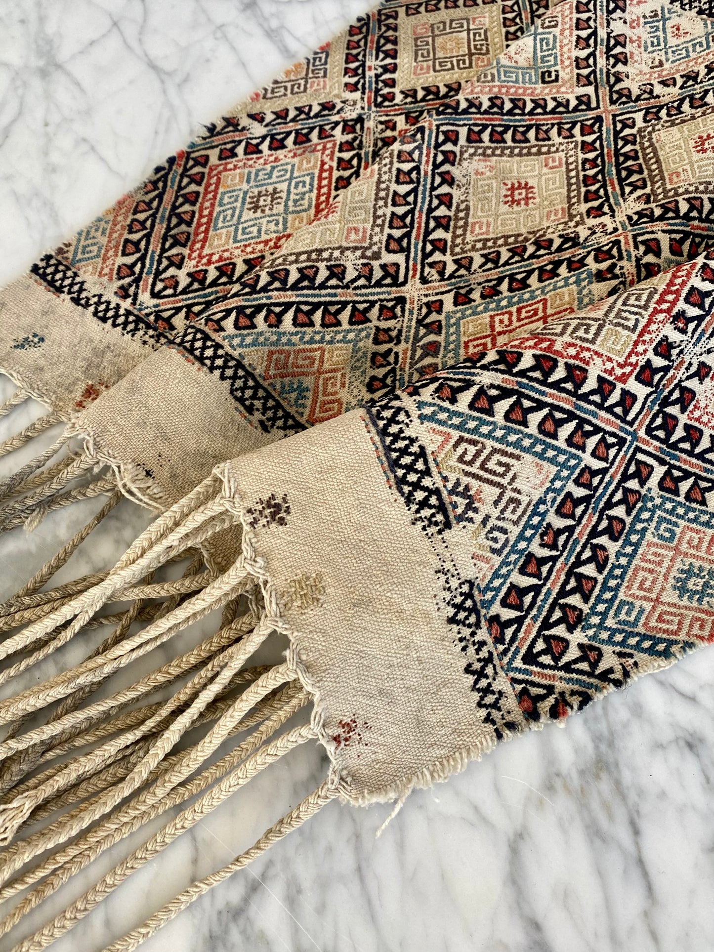 Antique Triangle Hanging Kilim