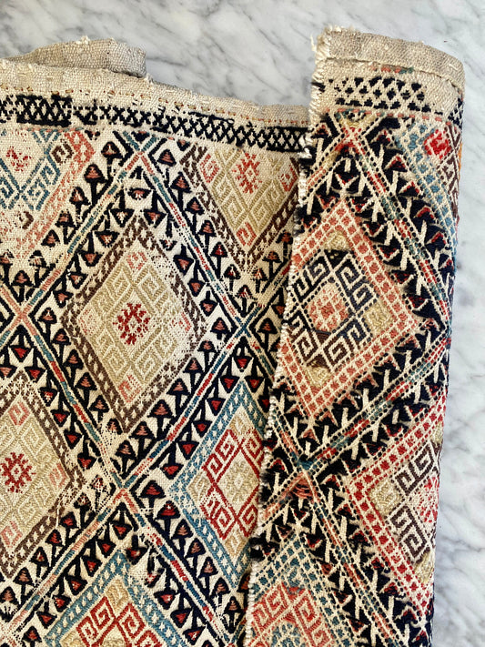 Antique Triangle Hanging Kilim