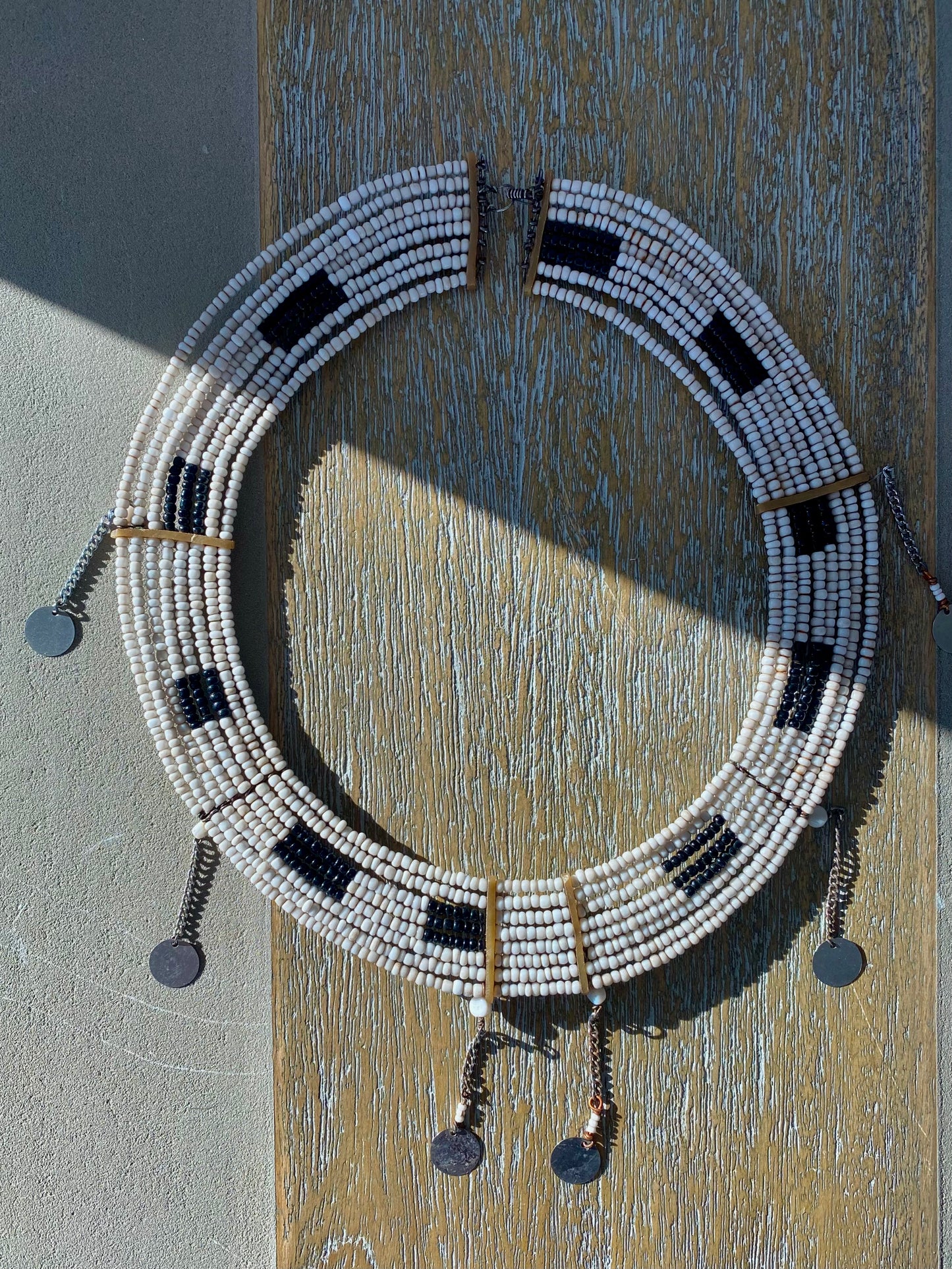 Vintage Maasai Graphic Collar