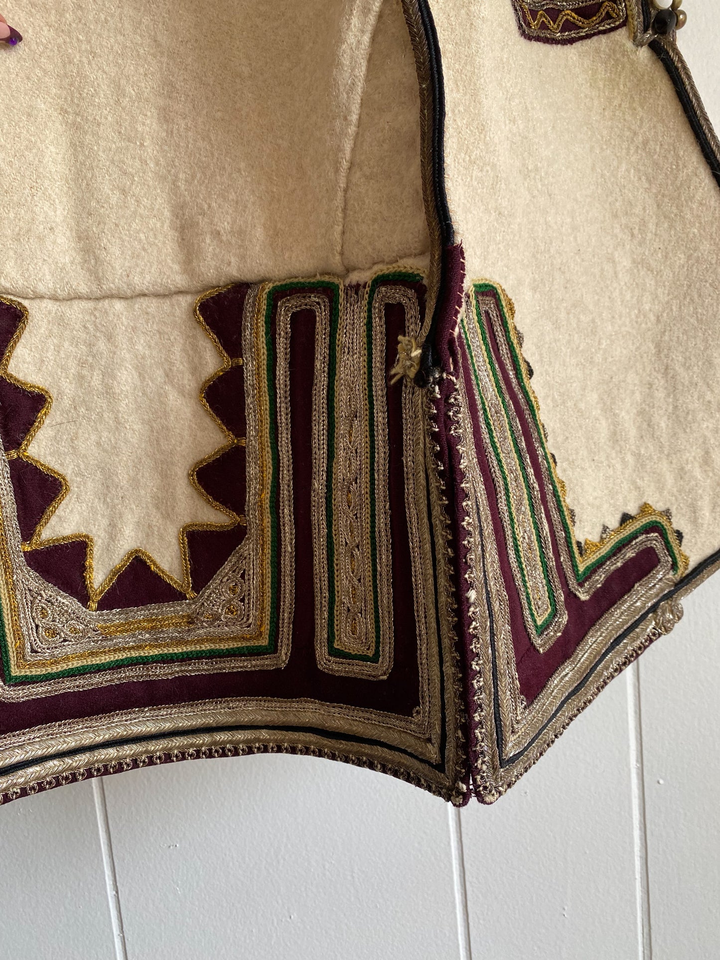 Antique Gold Border Vest