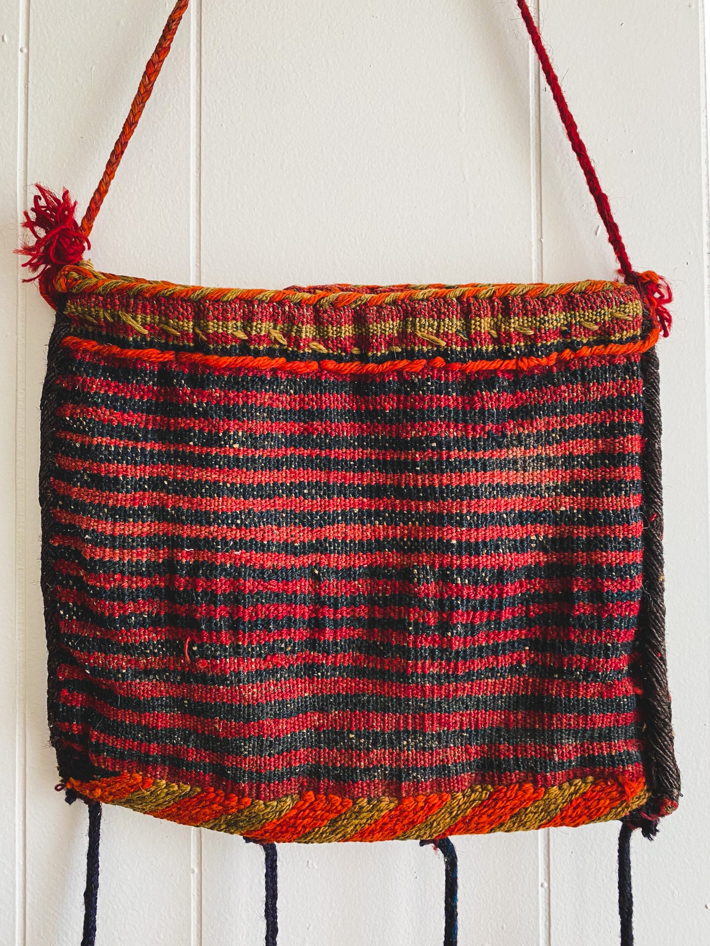 Antique Tassel Soumak Satchel