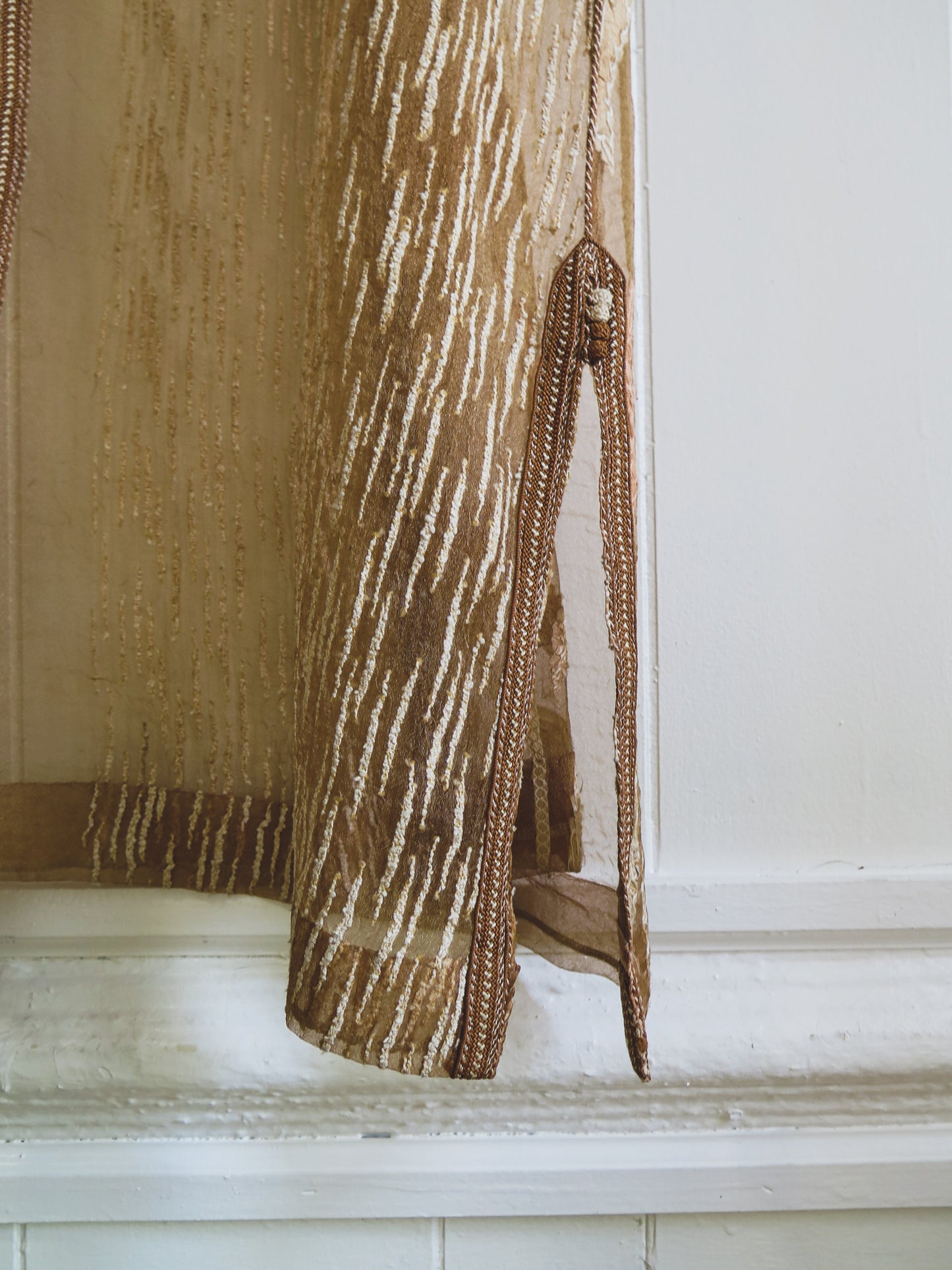Vintage Sheer Dore Djellaba Robe