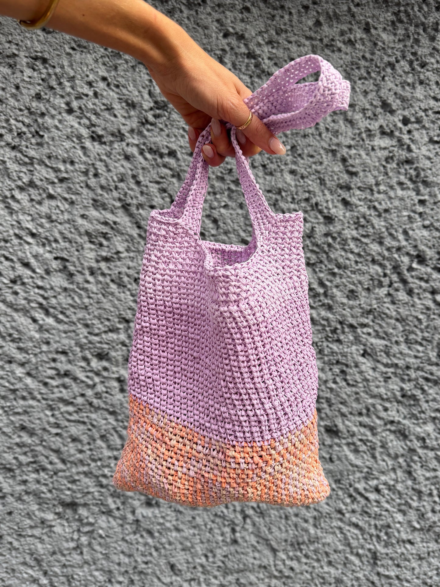 Striped Tote Bag